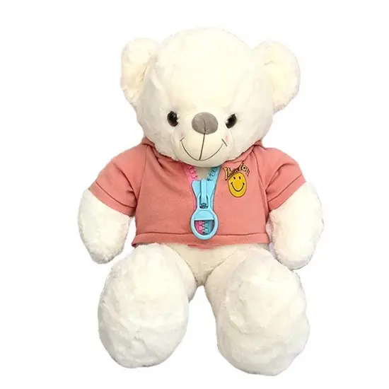 60 cm Teddy Bear with Zip up Hoodie